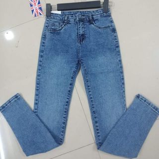 Quần jeans trơn