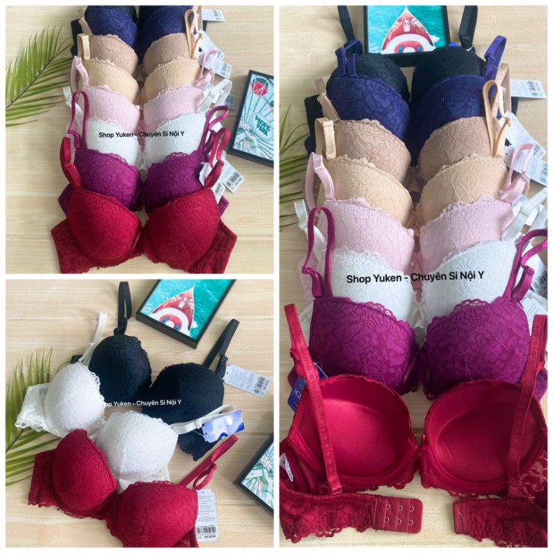 Áo Ngực Nữ Đệm 5Cm,Áo Lót Ren BoYa Mút Dày Hổ Trợ Nâng Ngực Cho Các Nàng