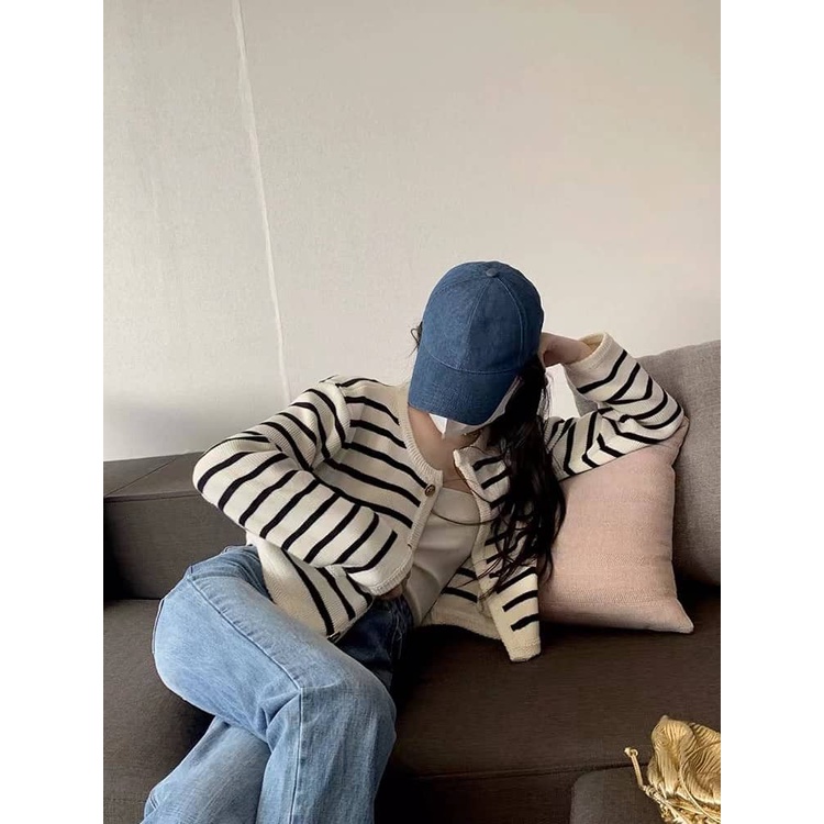 Áo Len Tăm Montoghi  Ngắn Tay Phong Cách Hàn Quốc Siêu Xinh Dễ Phối Đồ - S120