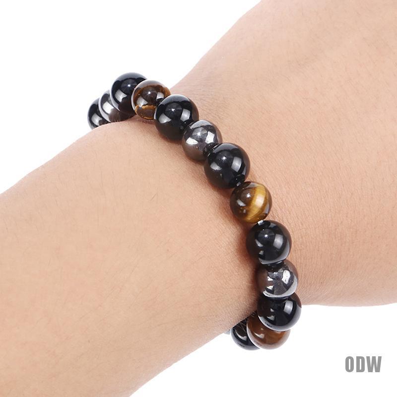 Vòng Tay Chuỗi Hạt Đá Hematite Giảm Cân