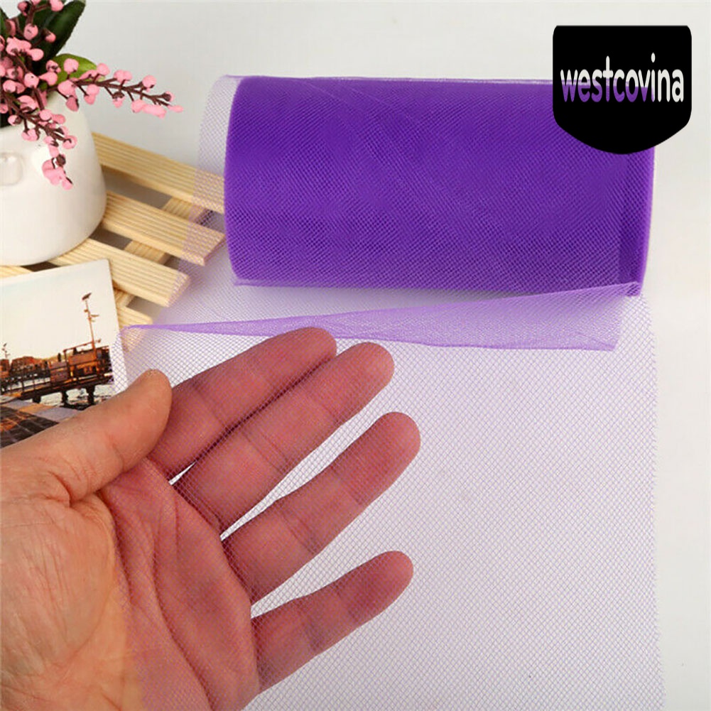 [Hot]☀ Cuộn Vải Tuyn Lấp Lánh 5cm 22m
