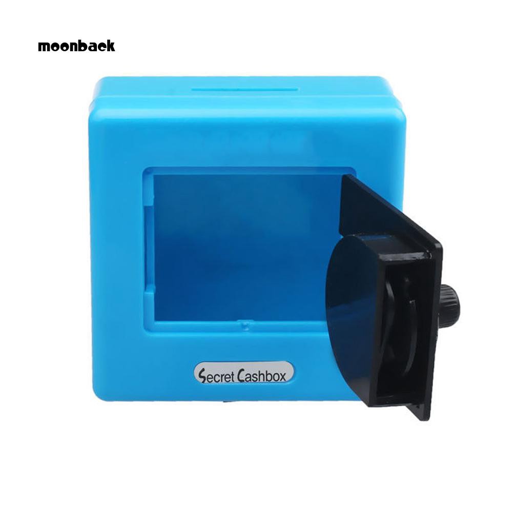 Hộp đựng tiền tiết kiệm kiểu két sắt mini bằng nhựa có khóa mật khẩu