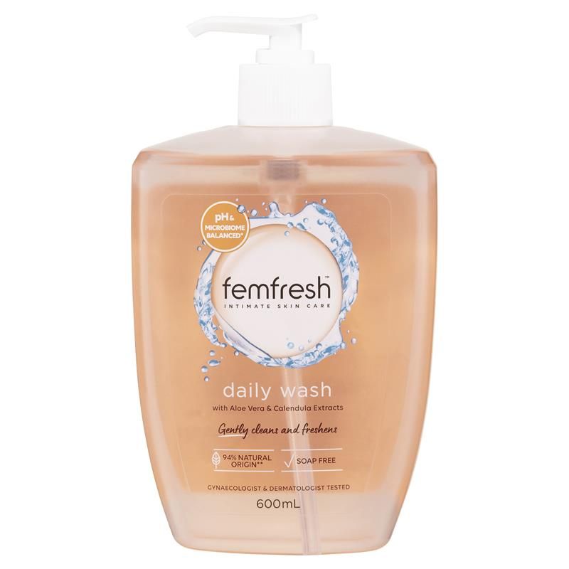 Dung dịch vệ sinh phụ nữ #Femfresh Daily Wash 600ml