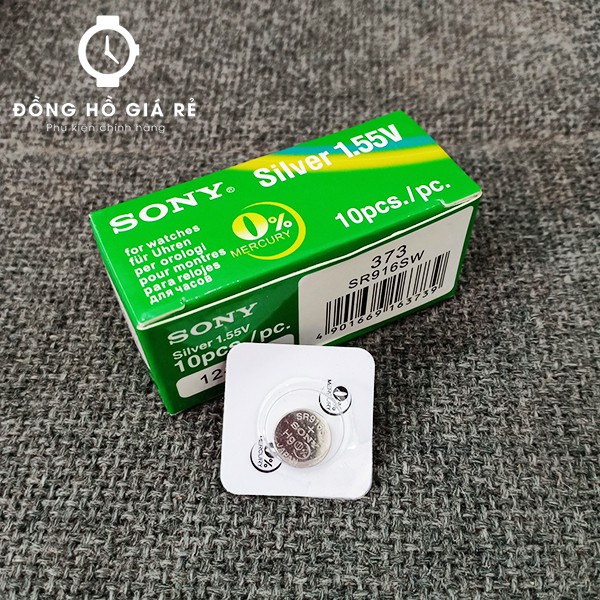 Pin Đồng Hồ SR916SW Sony - Pin 373 (vỉ 1 viên)