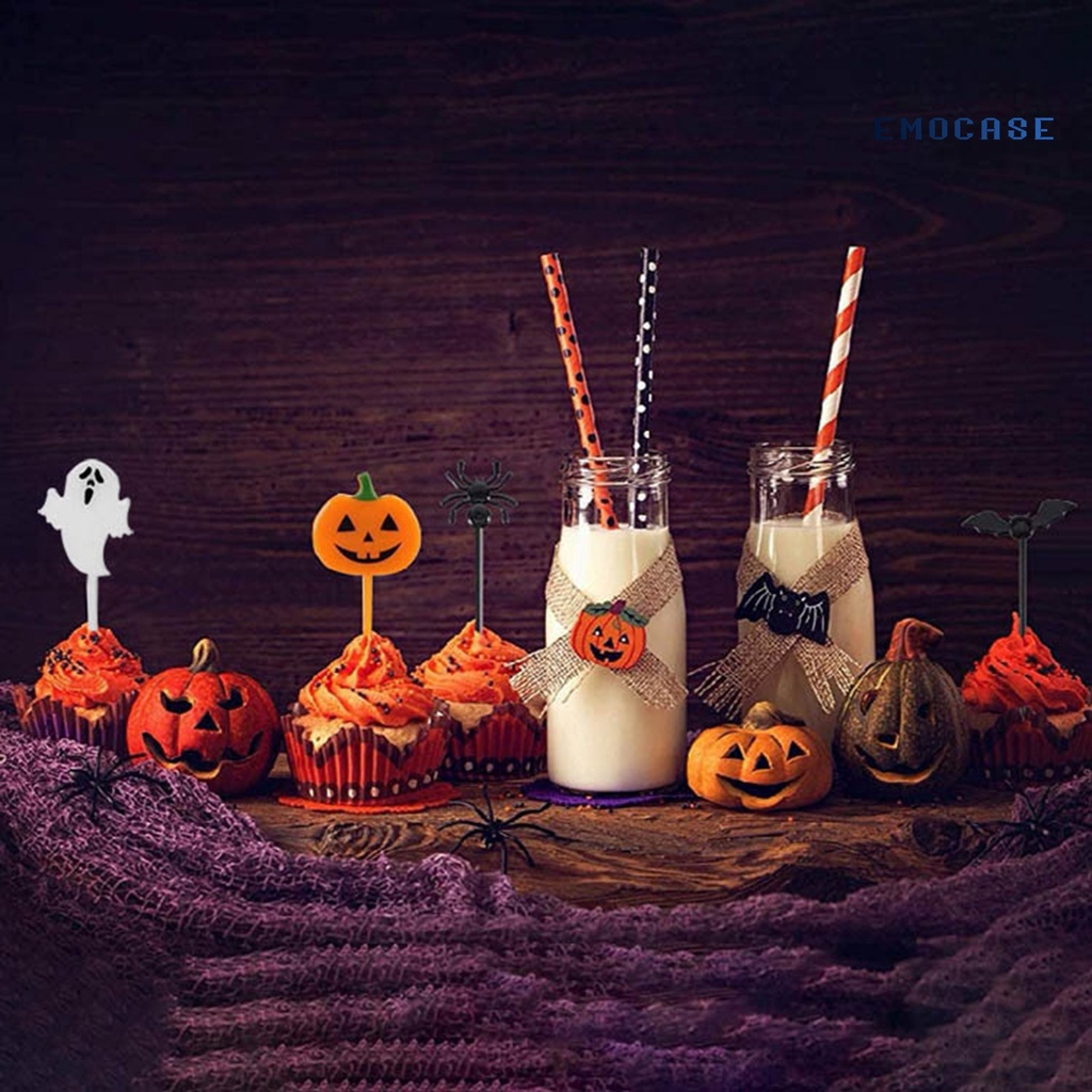 10 Que Trang Trí Bánh Kem Chủ Đề Halloween Dễ Thương