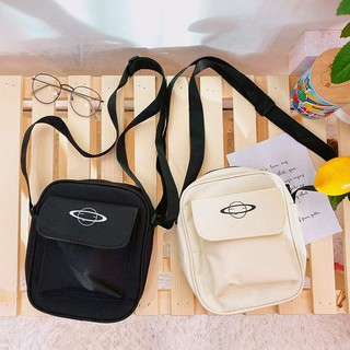 Túi đeo chéo mini canvas hành tinh planet