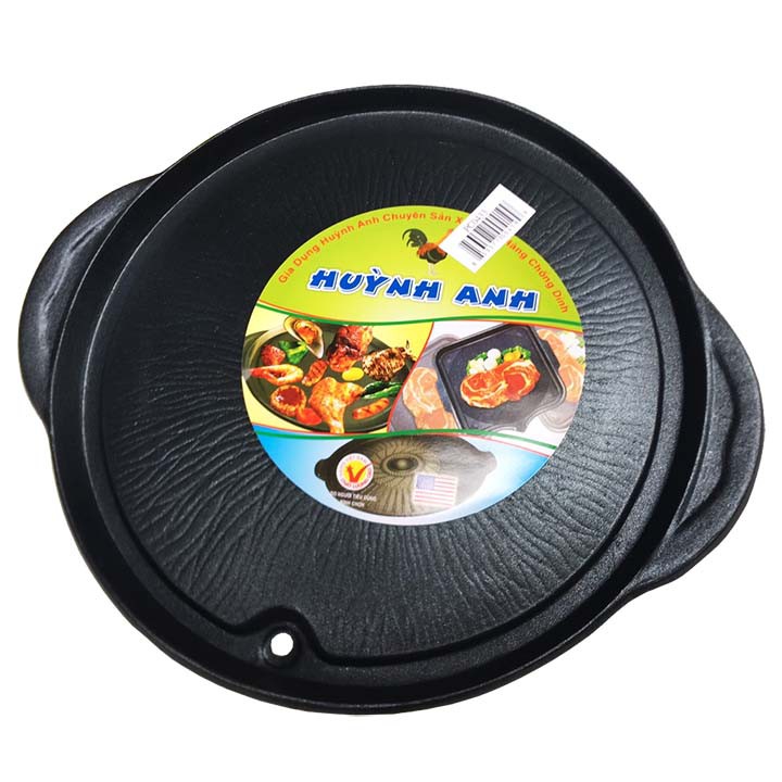 Khay nướng chống dính tròn Huỳnh Anh 32cm