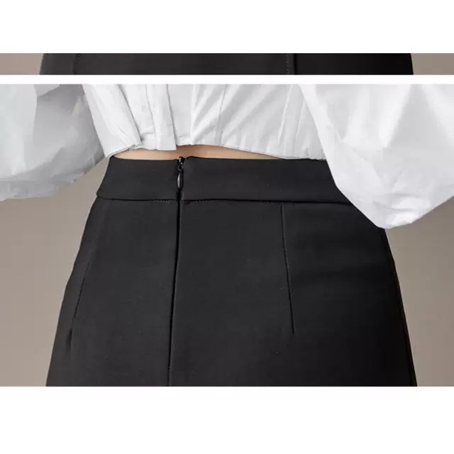 Chân váy bút chì xẻ sau 80cm chất tuyết mưa cao cấp