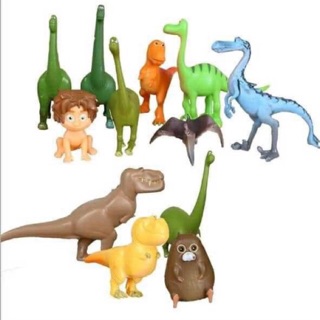 1 bộ khủng long cậu bé tarzan trang trí bánh