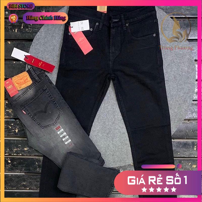 Quần Jean nam Levis505, Ống Suôn Chất Vải Co Giãn Nhẹ (HCM)