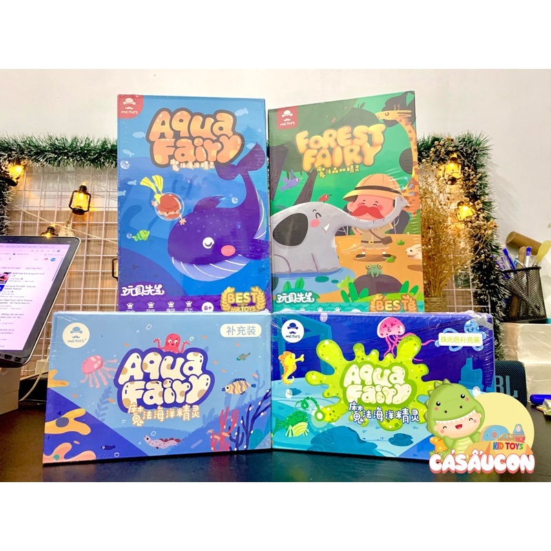 Bộ đồ chơi tạo hình dưới nước Aqua Forest Fairy Chính Hãng