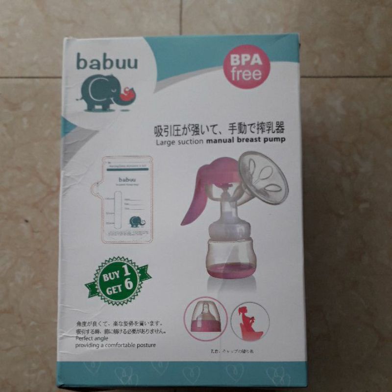 Máy hút sữa bằng tay Babuu