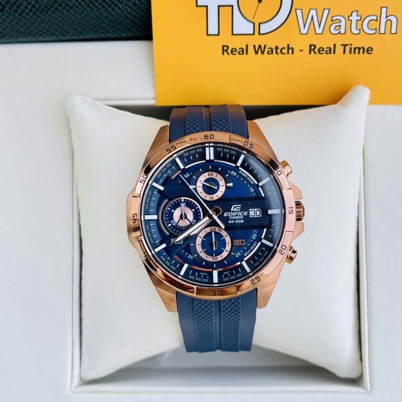 Đồng hồ nam dây cao su chính hãng CASIO EDIFICE EFA-556PC-2A