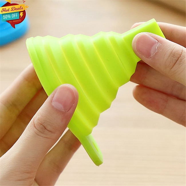 Phễu Silicone Cấp Thực Phẩm Có Thể Gấp Gọn