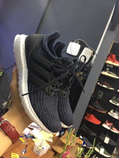 [ Full box + tặng móc khoá ] Giày ultra boost xanh đen mới nhất