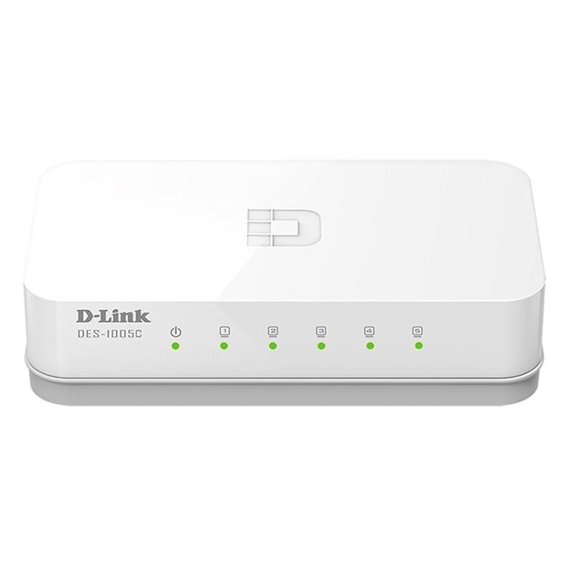 Bộ chia mạng switch 5 cổng D-Link switch 5 port DES-1005C