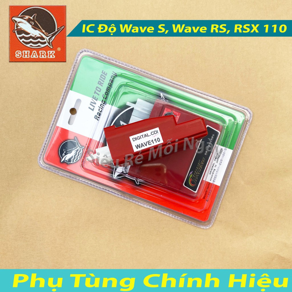 IC Độ Shark Mở Tua Honda Wave S110, RS110, RSX110 Malaysia