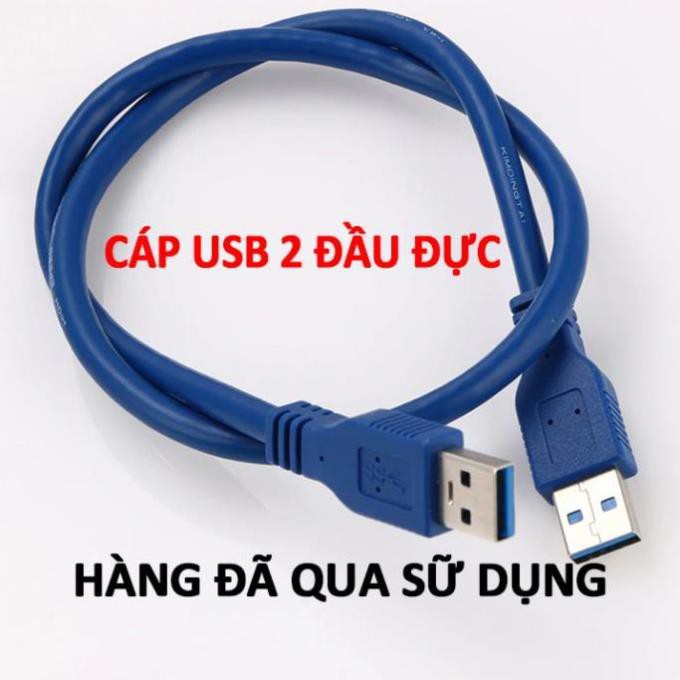 Combo 2 cáp USB 2 đầu đực dùng up rom hoặc thay cáp riser USB- đã sử dụng