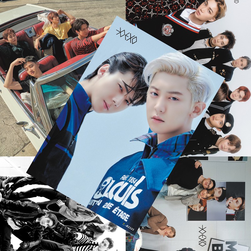 Poster EXO ảnh Love shot siêu nét