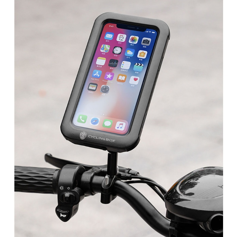 Giá Đỡ Điện Thoại Gắn Tay Lái Xe Đạp / Mô Tô Chống Nước