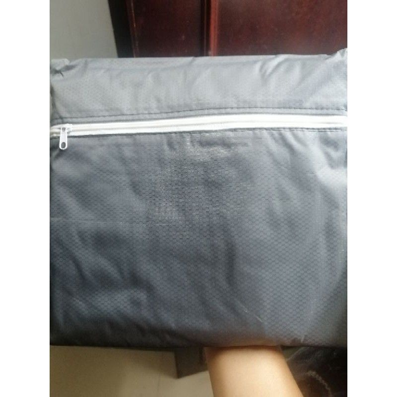 Áo mưa vải dù da cá, tổ ong có DÂY KÉO