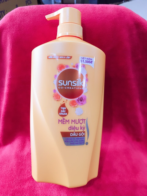 Dầu gội Sunsilk 900g óng mượt rạng ngời  FREESHIP nuôi dưỡng tóc khỏe, suôn mượt  óng ả ,cải thiện khô xơ, tóc hư tổn.