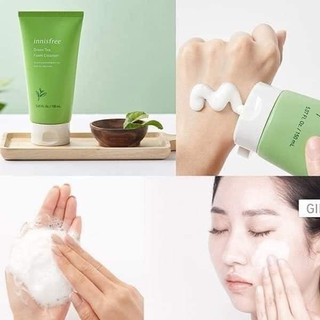 Sữa rửa mặt Innisfree Trà Xanh [Bản Mới Nhất]