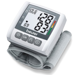 Máy đo huyết áp cổ tay Beurer BC30 đạt chuẩn WHO đo huyết áp đo nhịp tim cảnh bảo rối loạn