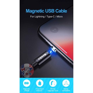 Cáp sạc từ nam châm cổng Type C Benks Magnetic