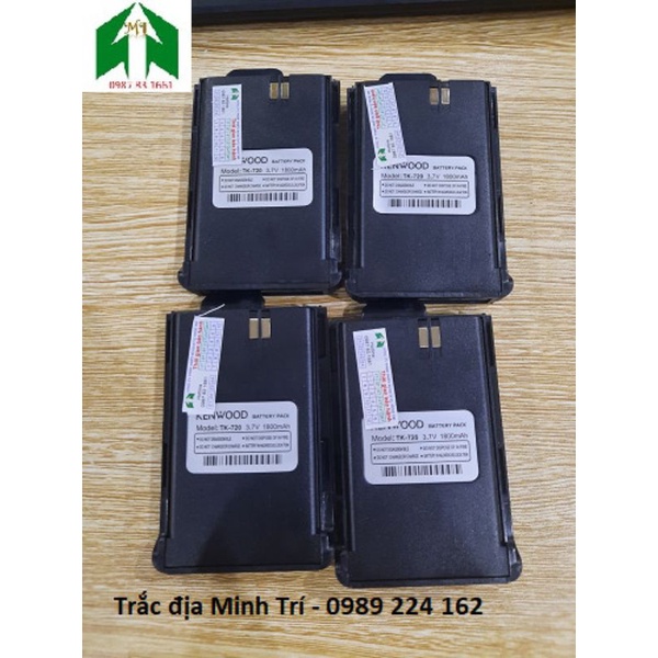 Pin bộ đàm kenwood tk 720, mẫu mới 2500mAh