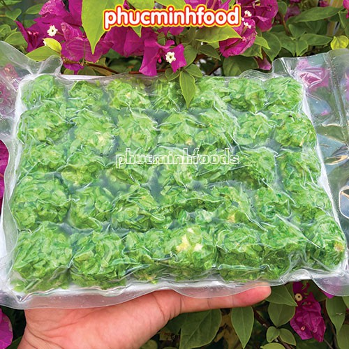 Phô Mai Viên, Phô Mai Viên Cốm Xanh viên siêu to 35 viên 1 khay