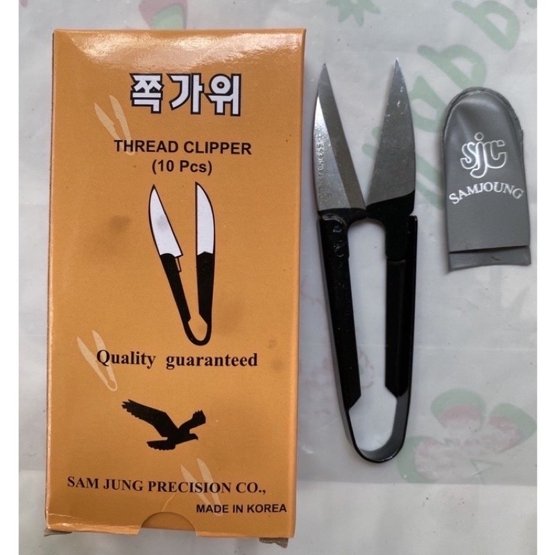 Kéo bấm chỉ Hàn Quốc hộp 10 chiếc