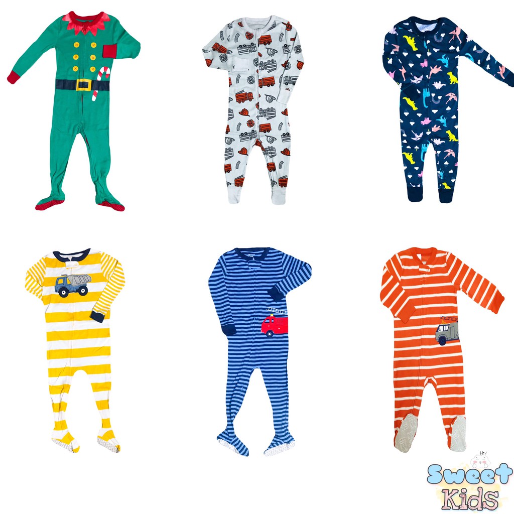 Bodysuit/body liền tất/sleep suit/đồ liền thân cho bé gái và bé trai giá rẻ, họa tiết đa dạng, mẫu ngẫu nhiên