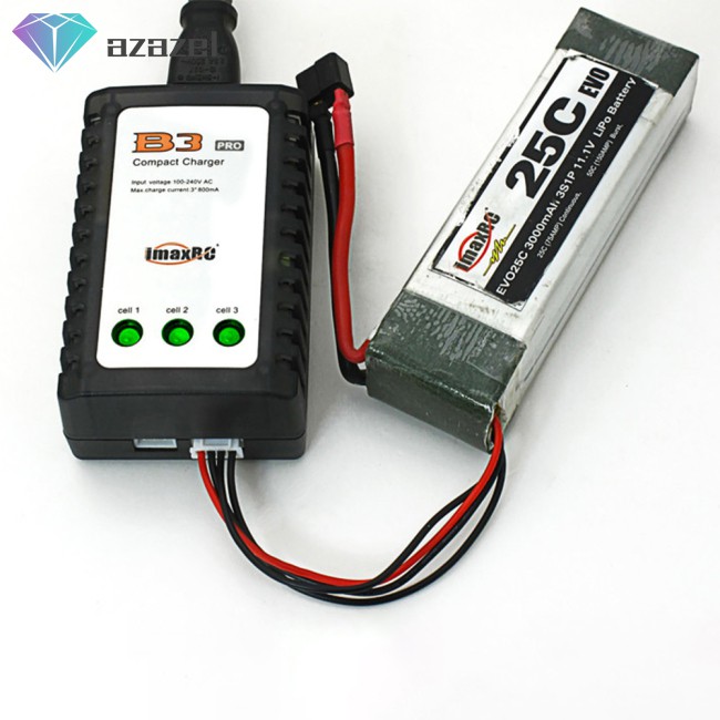 RC Bộ Sạc Pin Lithium B3 Lipo 10w 2s-3s 7.4v 11.1v Pro