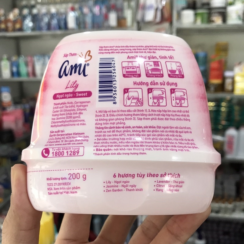Sáp Thơm Ami Lily Ngọt ngào 200g