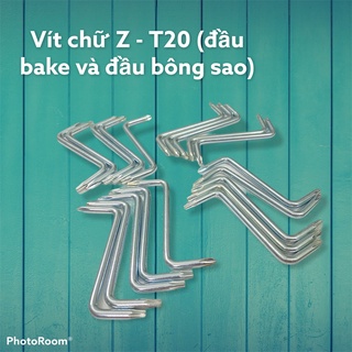 Vít chữ Z - T20 (đầu bake và đầu bông sao)