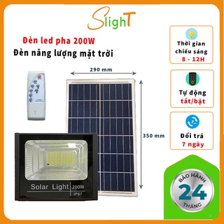 Đèn pha led năng lượng mặt trời 200w, Đèn năng lượng sạch 200w ,bảo hành 24 tháng