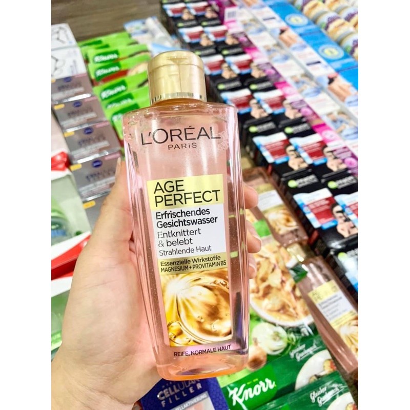 NƯỚC HOA HỒNG CHỐNG NHĂN LOREAL AGE PERFECT