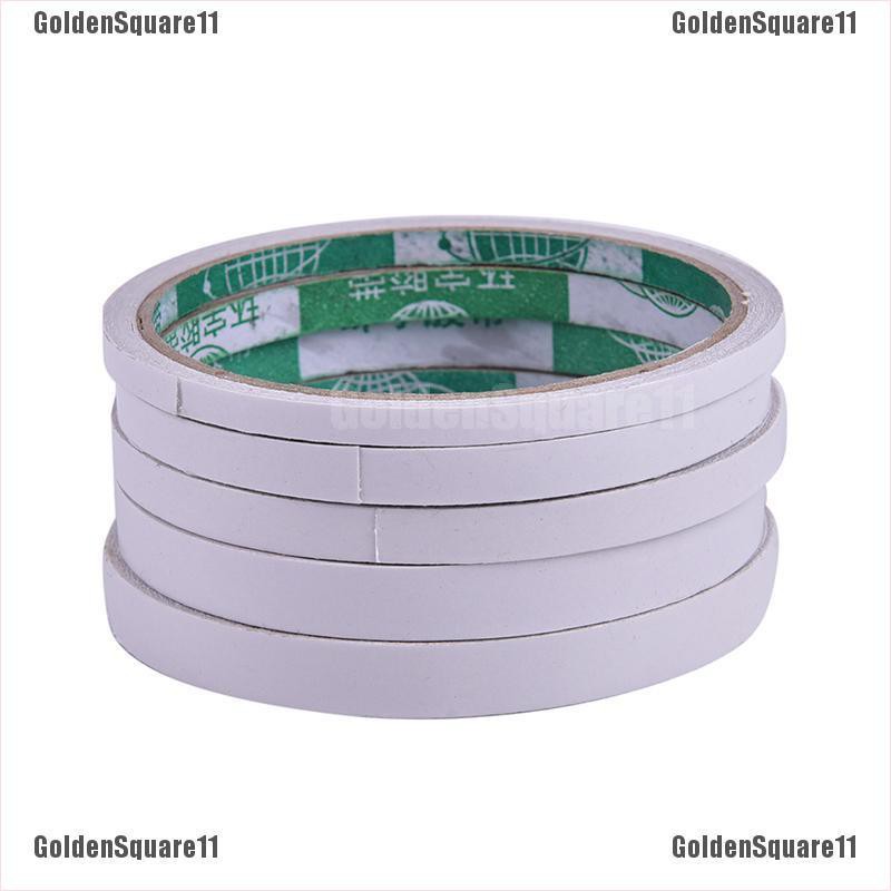 Cuộn Băng Keo Hai Mặt Màu Trắng Siêu Chắc Dài 5M / 8M