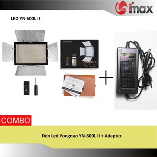 Đèn Led Yongnuo YN-600L II + Adapter