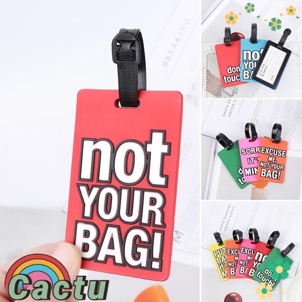 Thẻ Treo Hành Lý In Chữ Sáng Tạo Thời Trang Cho Nam Và Nữ