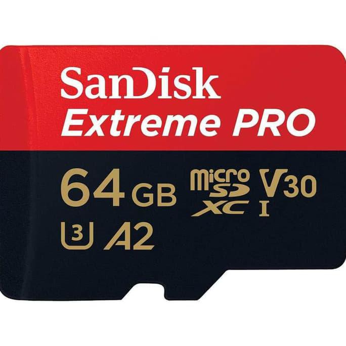 Thẻ Nhớ Micro Sdhc Uhs-1 + Sd Rog 876 Sandisk 64gb Extreme Pro 95mb / S