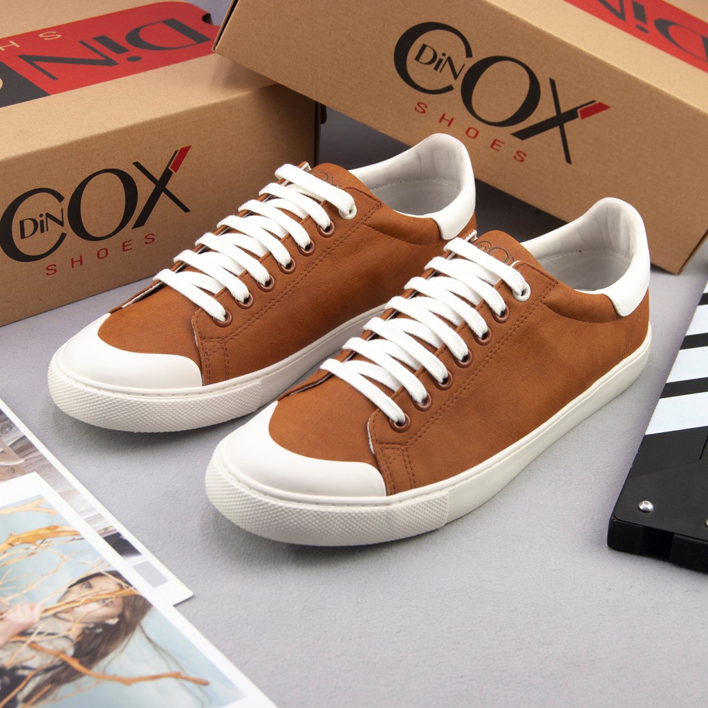 [Mã FASHIONMALLT4 giảm 15% tối đa 30K đơn 150k] Giày Thể Thao Nam Cox Shoes Tan 1913