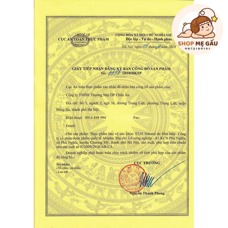 Viên uống Vitamin E 520 Natural hỗ trợ chống Oxy hóa, làm đẹp da hộp 30 viên | Thế Giới Skin Care