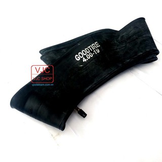 Ruột, săm xe máy 4.00-19 goodtire dùng cho lốp size rộng từ 100-120mm vành mâm size 19 - 400-19tube