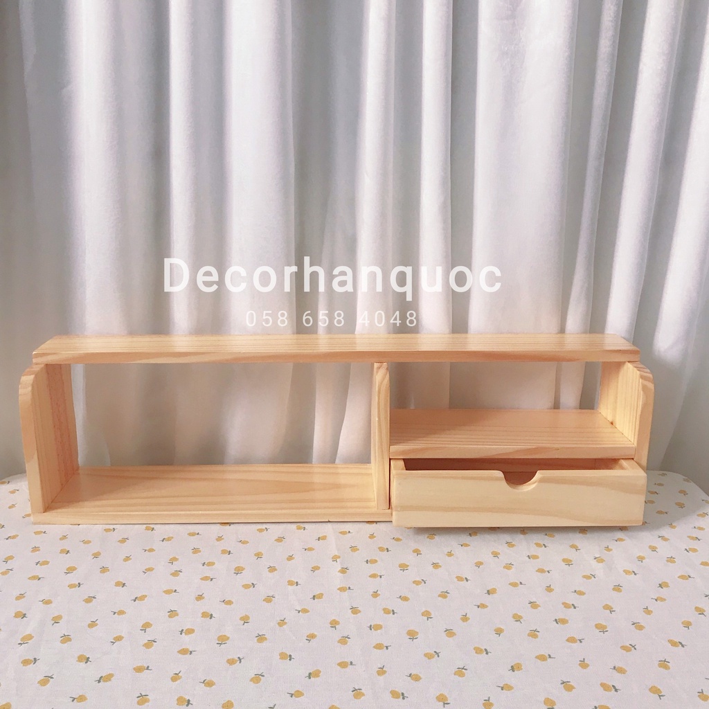 [NOWSHIP] Kệ gỗ để bàn - Kệ gỗ treo tường - Gỗ thông nhập khẩu cao cấp | BigBuy360 - bigbuy360.vn