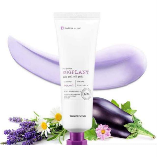 Mặt nạ lột Tẩy Da Chết & Dưỡng Da Cà Tím EGGPLANT GAJI PEEL OFF MASK