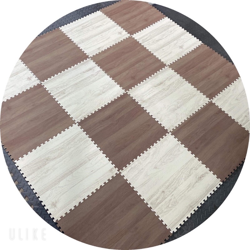 Thảm xốp vân gỗ 30×30×1cm