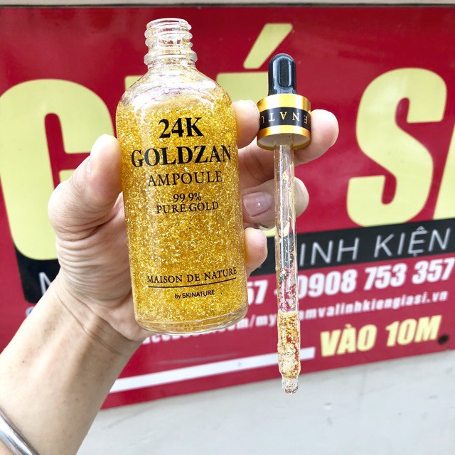 Tinh chất Serum vàng 24k Goldzan (hàng thái, hình chụp thật)