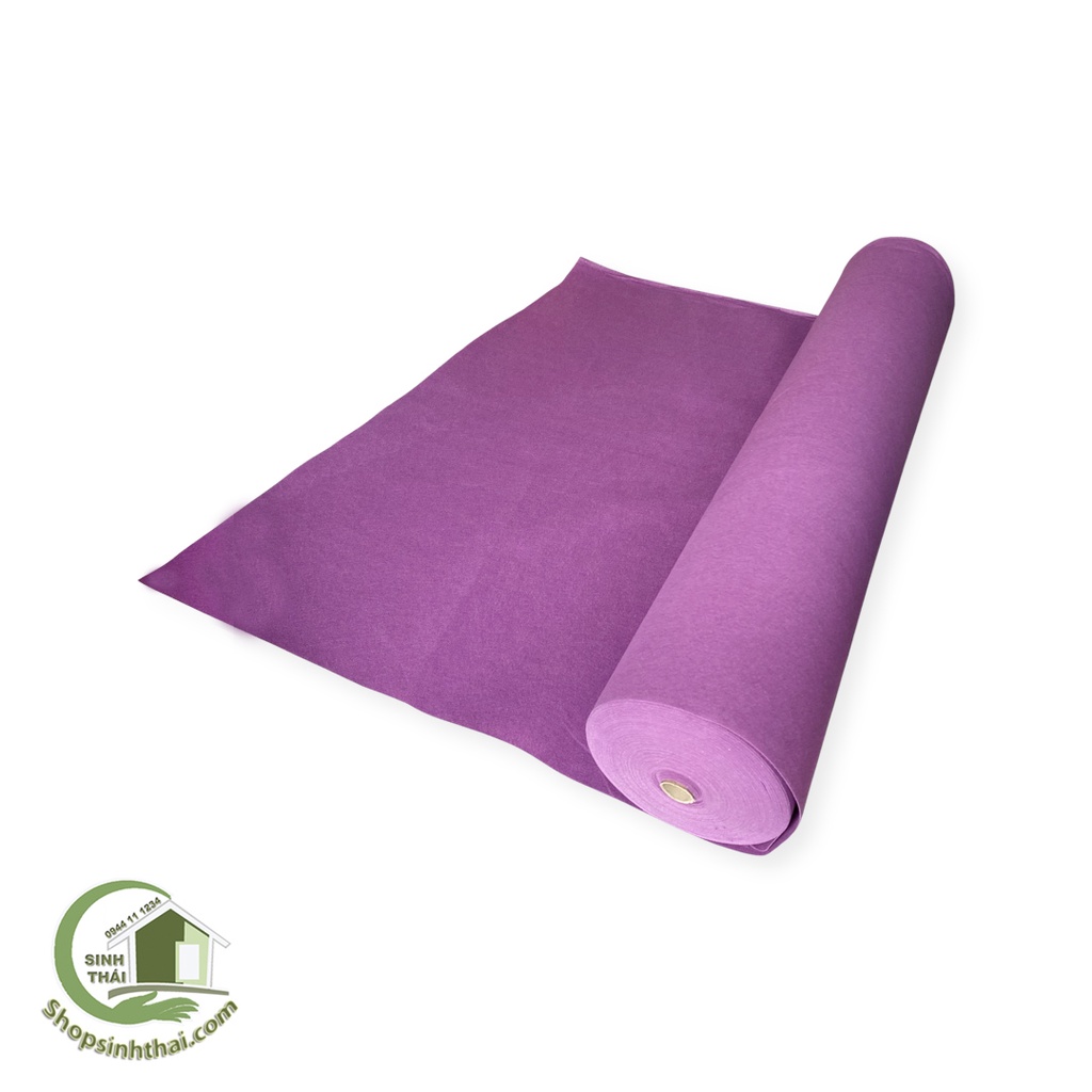 Thảm nỉ lót trải sàn màu tím - 1m²